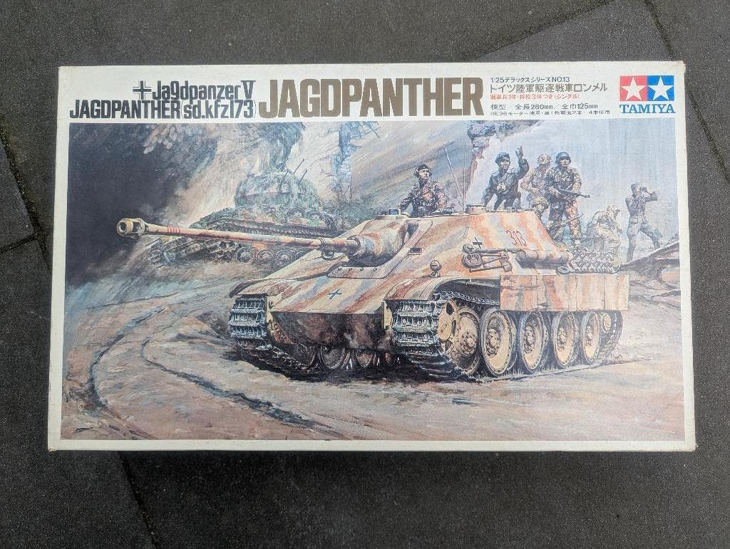 Tamiya DT113 - Jagdpanther (Sd.Kfz173) // met motor, Tank, Groter dan 1:32, Nieuw, Ophalen of Verzenden