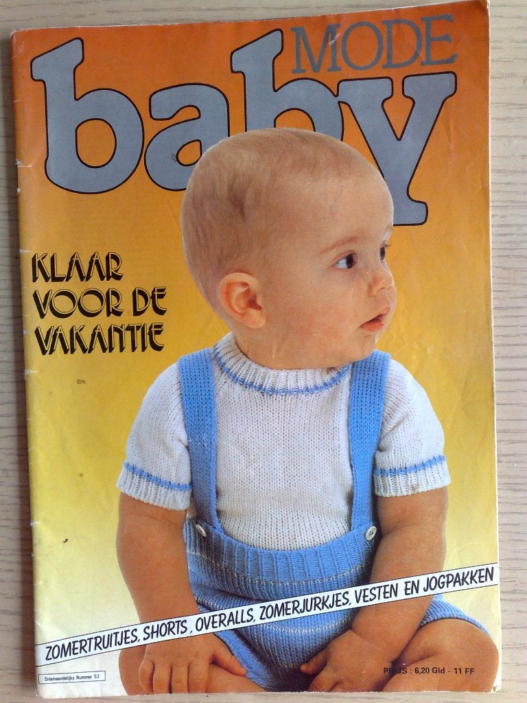 Baby mode klaar voor de vakantie nr. 53, Hobby en Vrije tijd, Verzenden, Zo goed als nieuw, Breien of Haken, Patroon of Boek