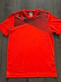 Adidas oranje sportshirt, Kleding | Heren, Maat 48/50 (M), Oranje, Ophalen of Verzenden, Zo goed als nieuw