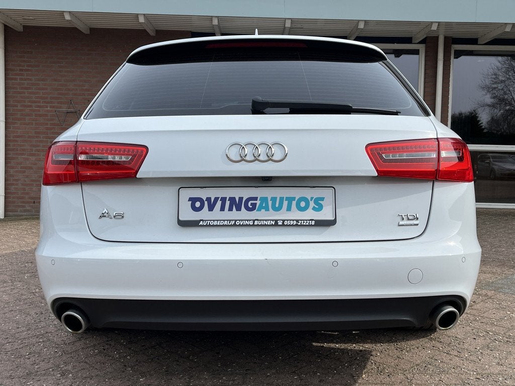 Audi A6 Avant 2.0 TDI ultra Sport Edition | Trekhaak | Stoel, Auto's, Automatische klimaatregeling, Wit, Diesel, 22 km/l