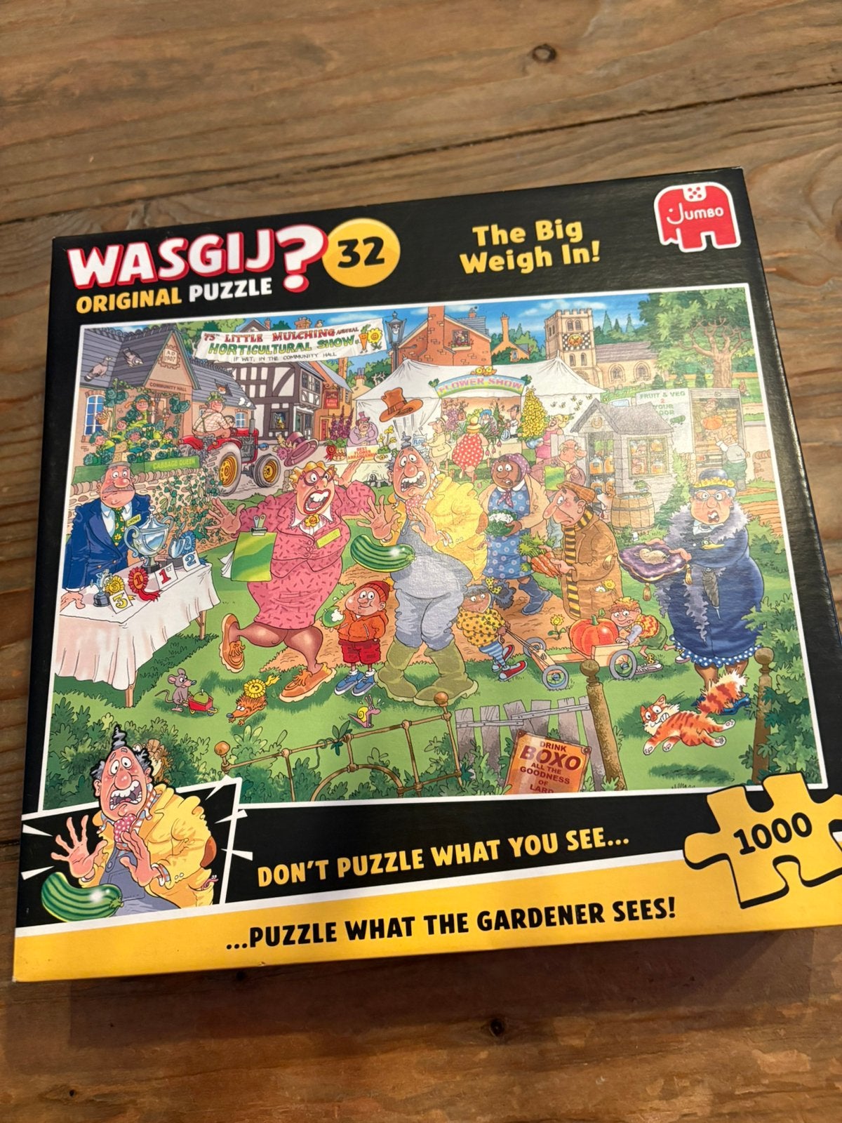 Wasgij 32 Original The Big Weigh In, Ophalen of Verzenden, 500 t/m 1500 stukjes, Zo goed als nieuw, Legpuzzel