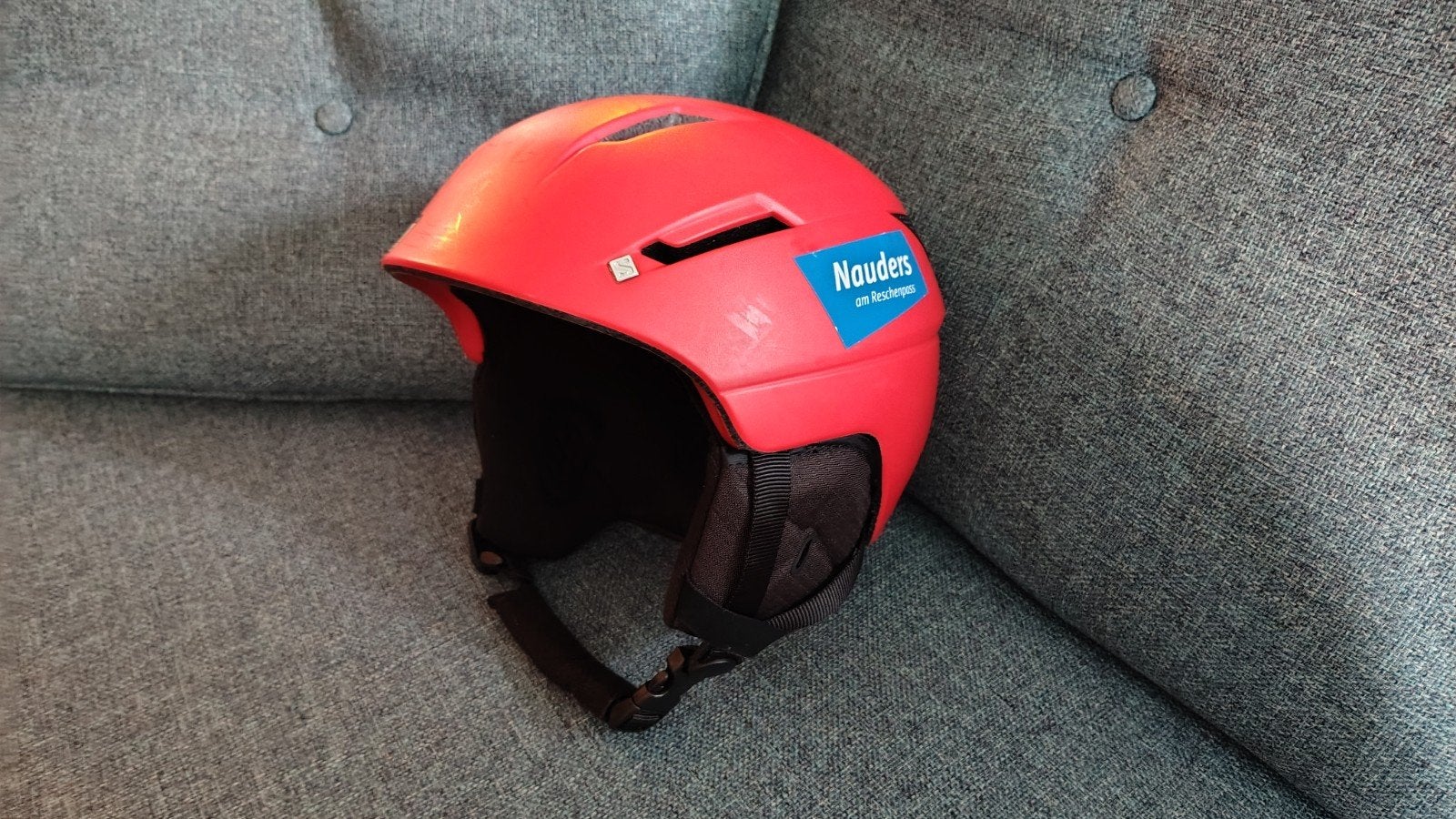 skihelm kind, Sport en Fitness, Overige typen, Zo goed als nieuw, Skiën, Ophalen