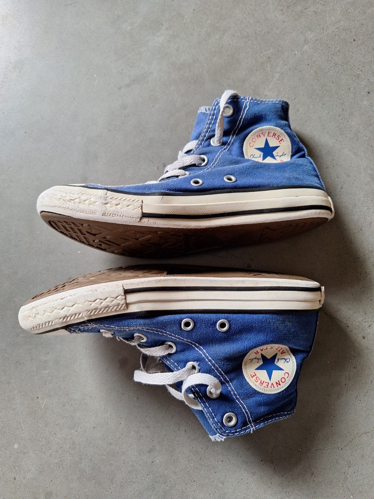 Converse All star maat 32 marine hoge sneakers Chuck Tailor, Gebruikt, Converse, Jongen of Meisje, Schoenen