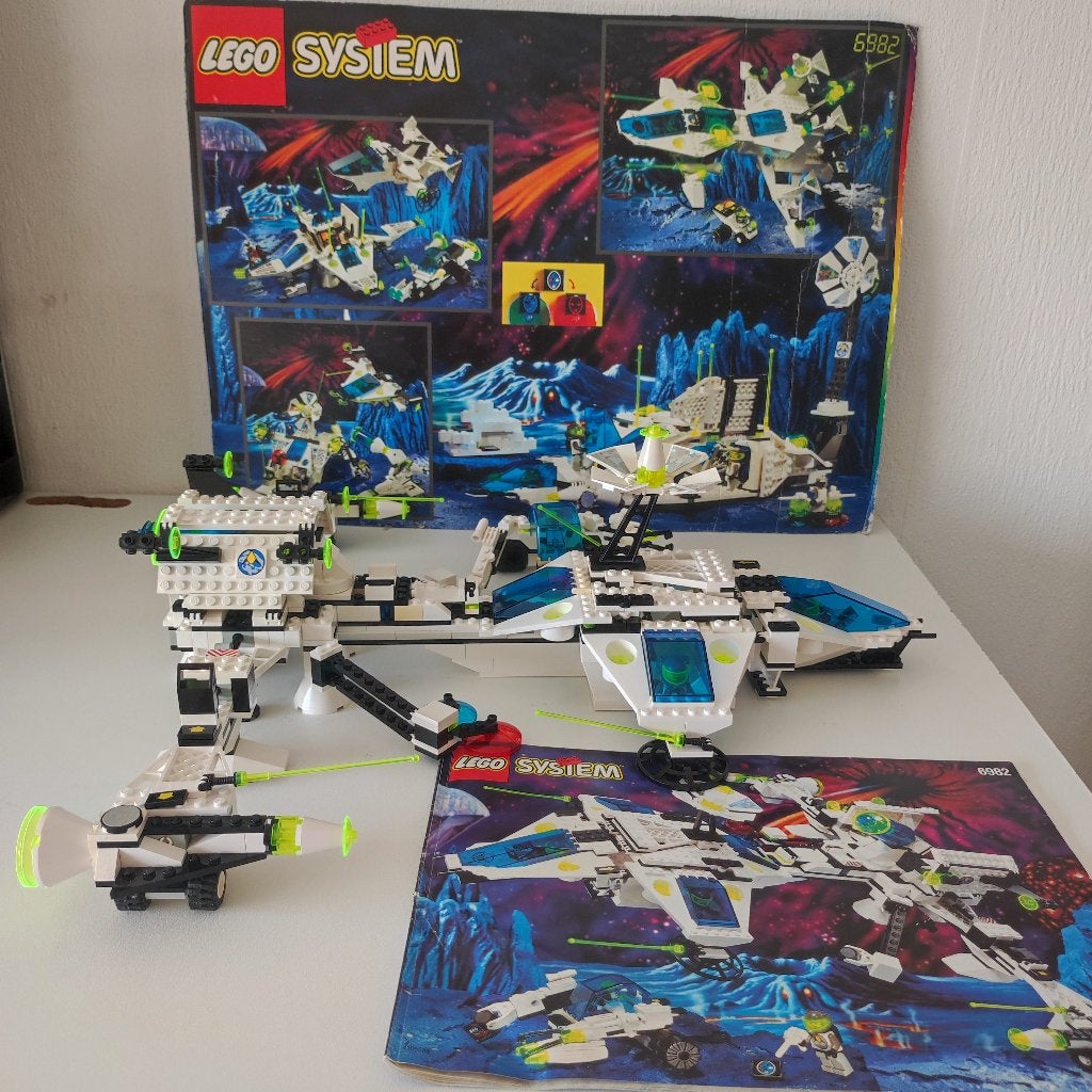 Lego Space Explorien Starship - 6982, Compleet, Lego, Ophalen of Verzenden, Zo goed als nieuw