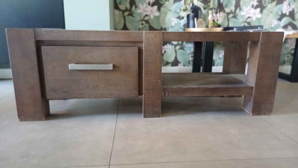 TV MEUBEL.  GRATIS OP TE HALEN, Ophalen, Gebruikt, 100 tot 150 cm, Minder dan 100 cm