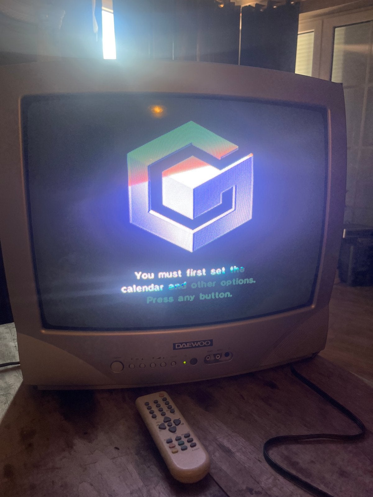 Daewoo 20V1NT CRT TV - Perfect voor retro gaming, Gebruikt, 50 Hz, Daewoo, Ophalen of Verzenden