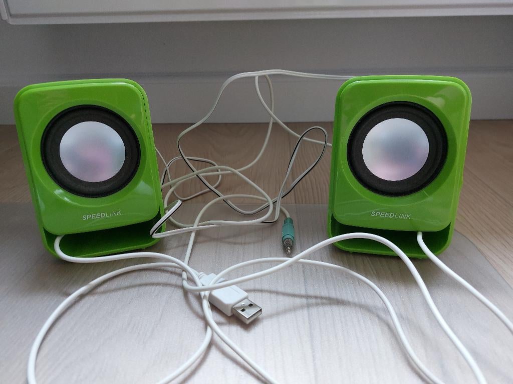 Speedlink Snappy stereo speakers, Computers en Software, Pc speakers, Ophalen, Nieuw, Speedlink