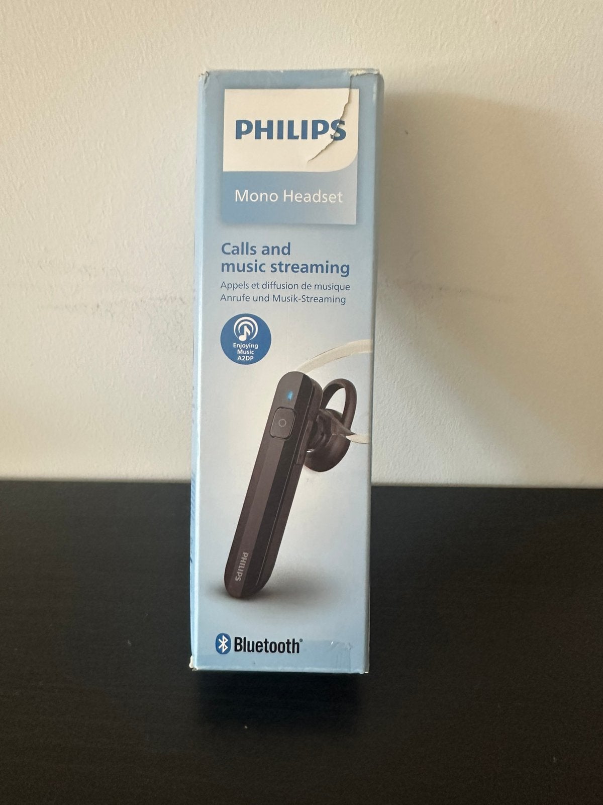 Te koop philips bluetooth headset, Ophalen, Zo goed als nieuw