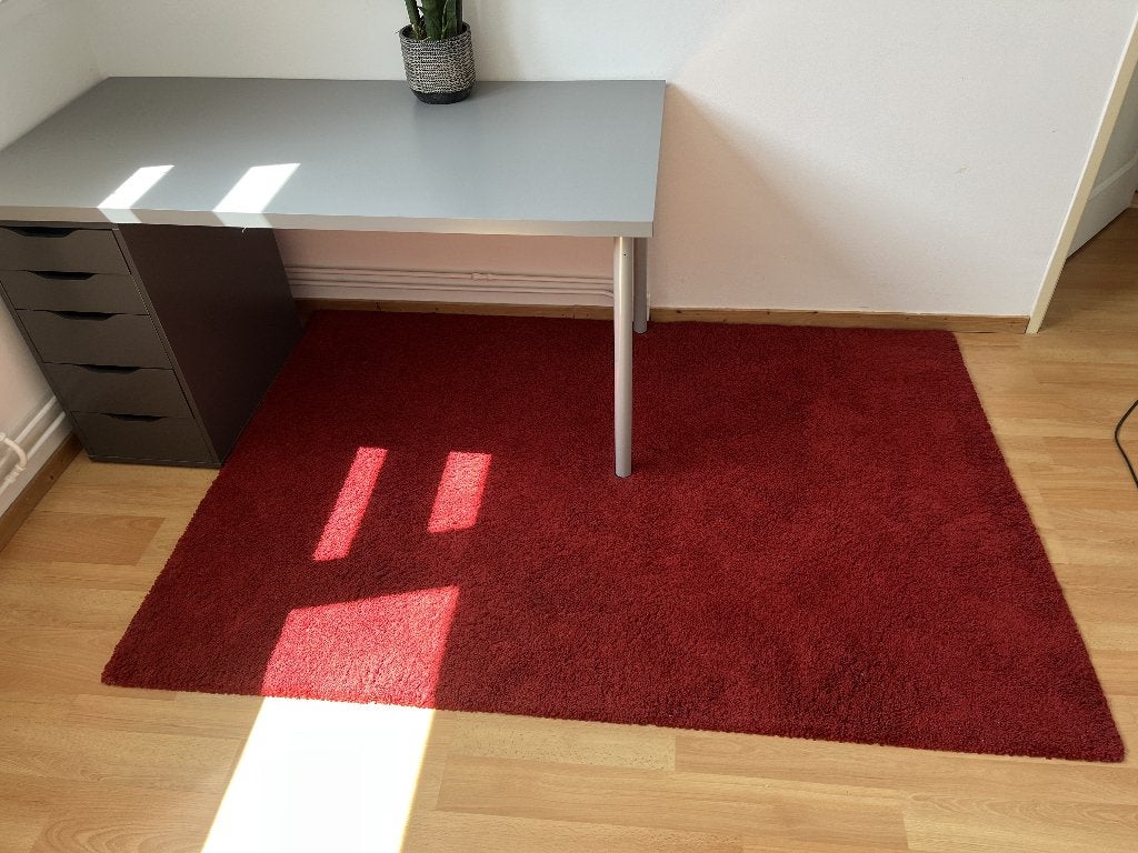 Rood Tapijt, Ophalen, 150 tot 200 cm, 200 cm of meer, Zo goed als nieuw