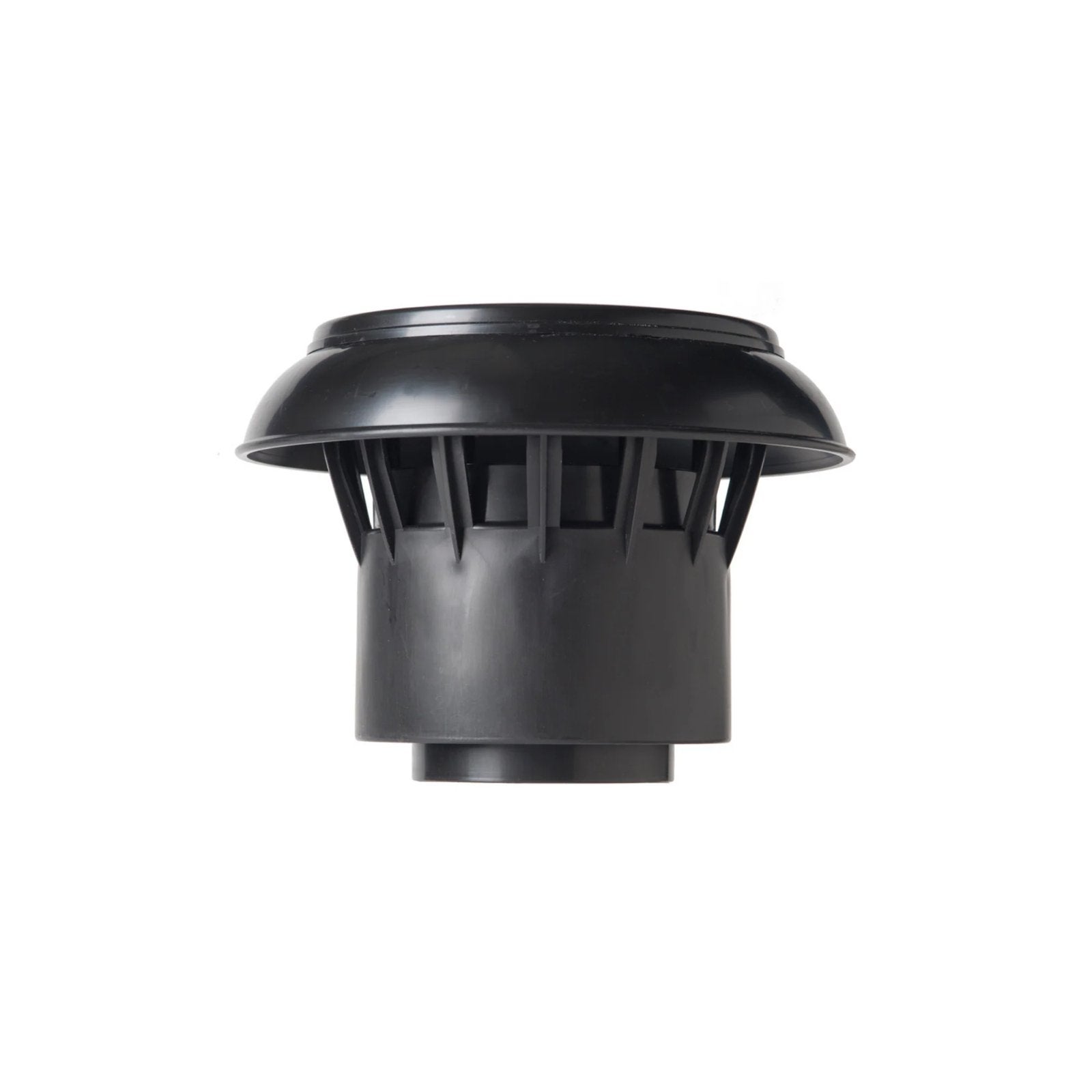 2 Zwarte Dakdoorvoer bovenkappen 150-160mm, Ophalen of Verzenden, Nieuw, Ventilator en Afzuiger