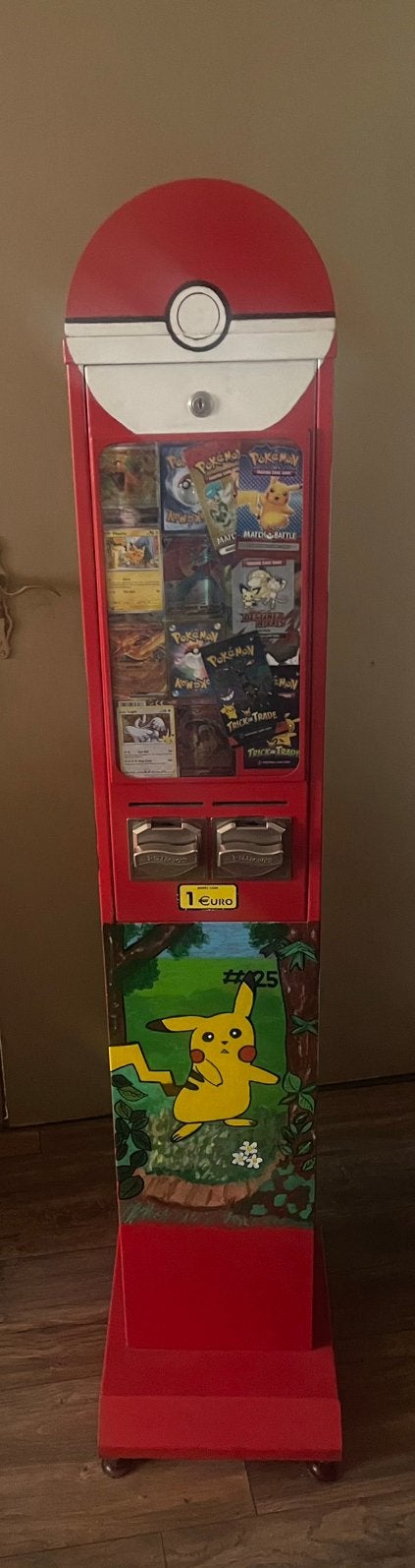 Unieke EyeCatcher Pokémon vending Automaat, Ophalen, Zo goed als nieuw, Overige typen
