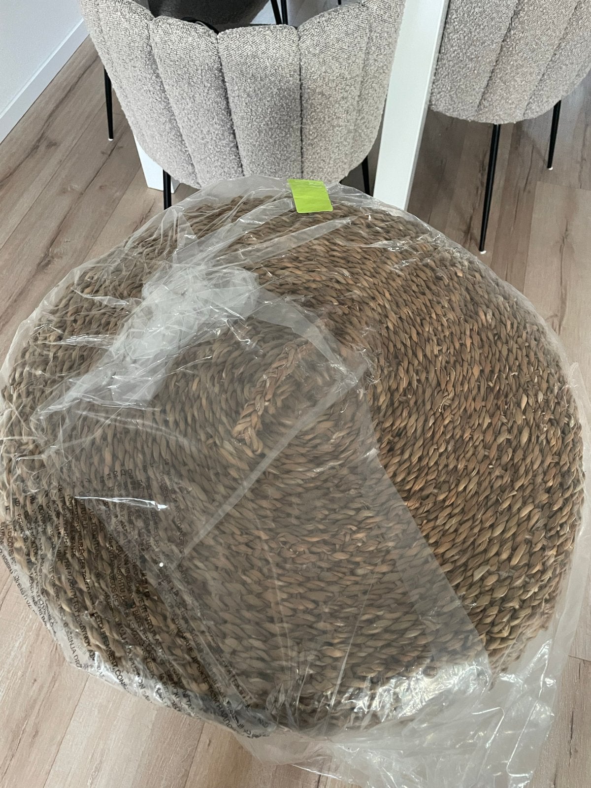 XXL wasmand H&M Home - Nieuwstaat, Gevlochten, Mand, Rond, Nieuw