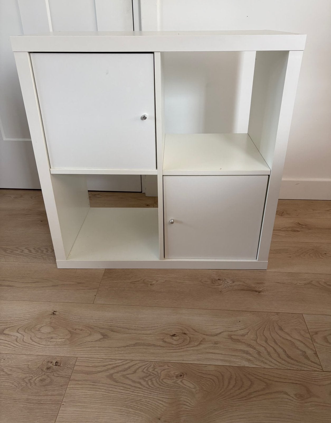 Ikea kallax 4 vaks, Huis en Inrichting, Ophalen, Zo goed als nieuw, Minder dan 150 cm, Minder dan 100 cm