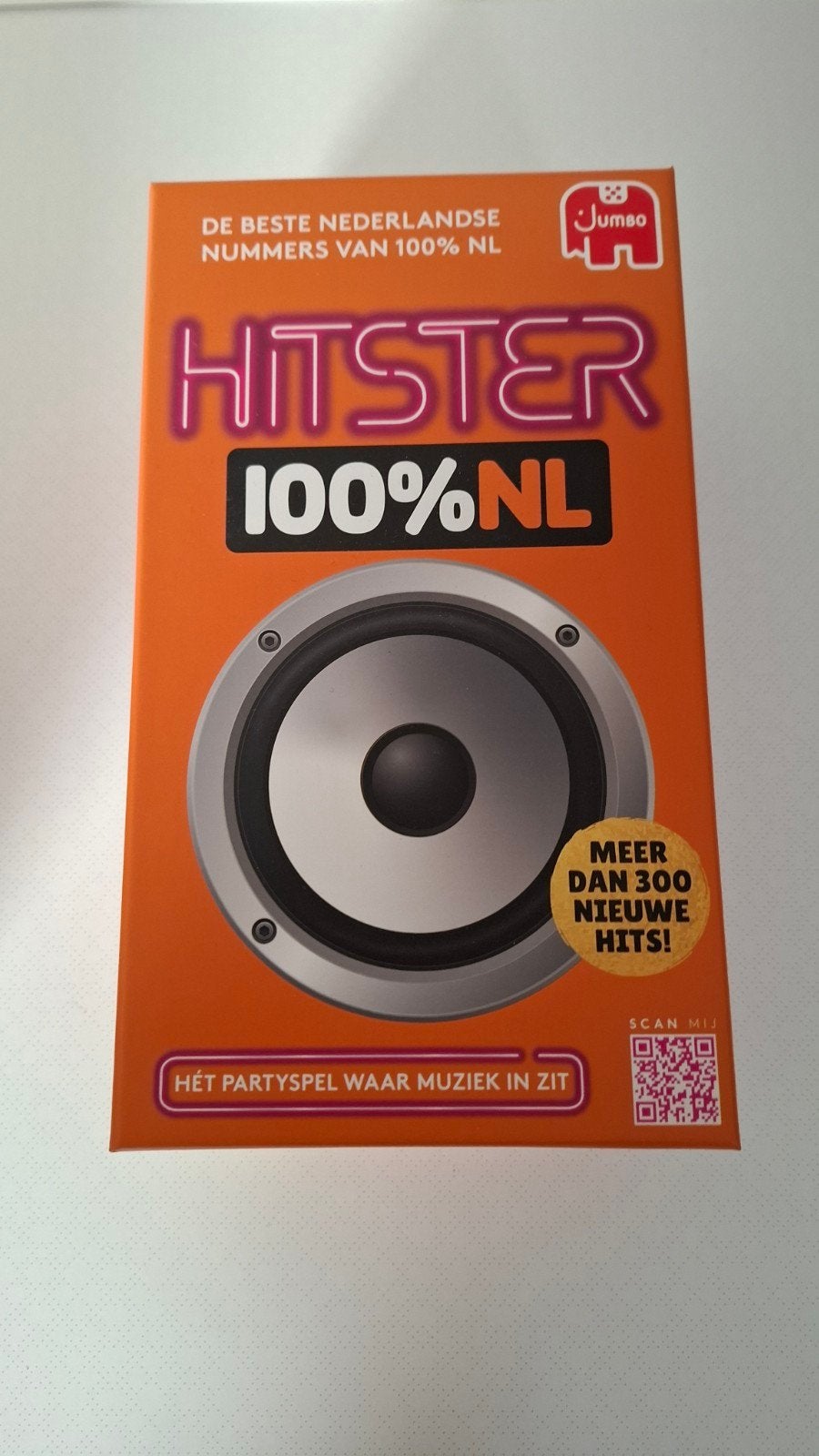 Hitster 100%NL - Hét partyspel waar muziek in zit! Nieuw!, Drie of vier spelers, Ophalen of Verzenden, Nieuw, Jumbo