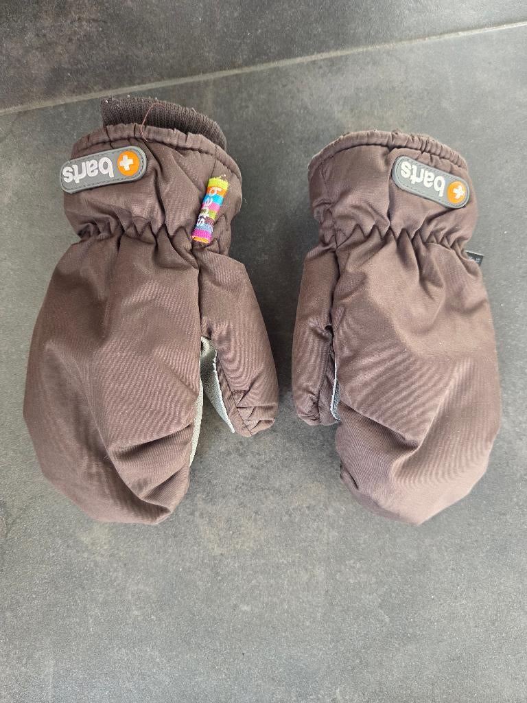 Handschoen bruin kind, Ophalen of Verzenden, Zo goed als nieuw, Jongen of Meisje, Handschoenen