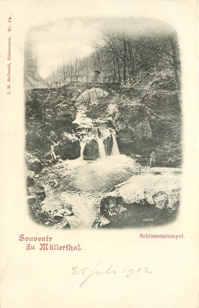 381-127-037 Souvenir du Mullerthal, Verzenden, Voor 1920, Overig Europa