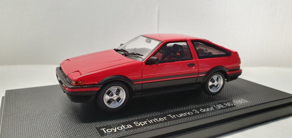 Ebbro Toyota Sprinter Trueno 3 door (AE86) 1983, Verzenden, Nieuw, Auto, Overige merken