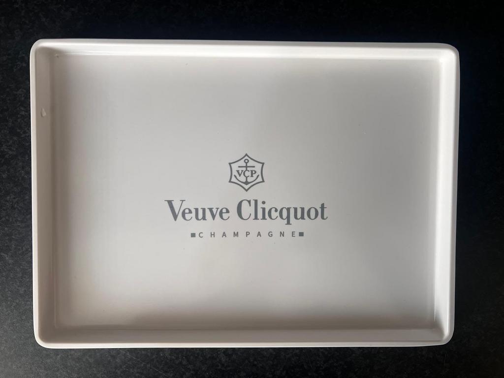 Veuve Clicquot Kunststof Dienblad 30/20cm., Ophalen of Verzenden, Nieuw, Overige typen