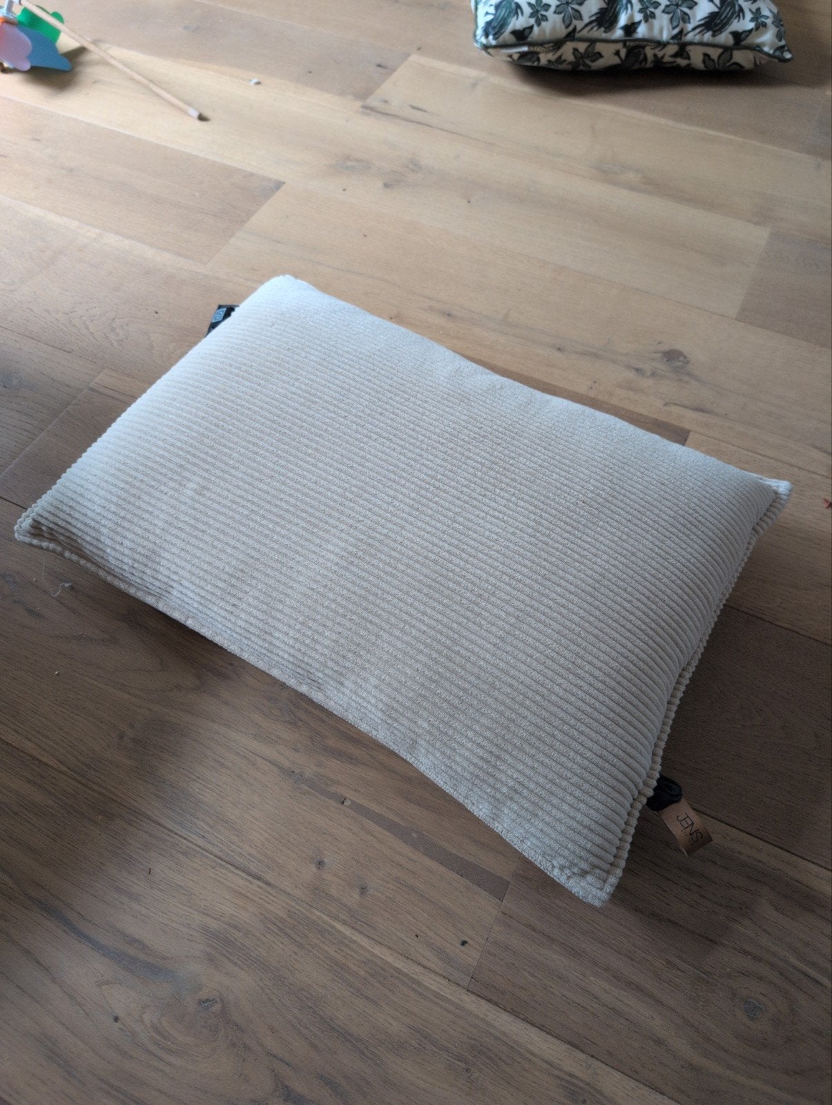 Jens Living Warmtekussen - Beige ribstof, Wasbaar, Overige merken, Beige, Ophalen of Verzenden