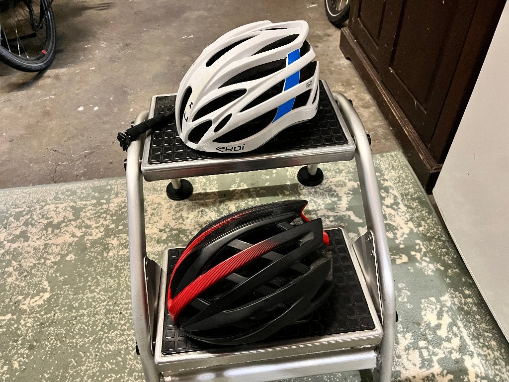 Twee fietshelmen EKOI en BBB, Fietsen en Brommers, Ophalen, Gebruikt, Ekoi, L