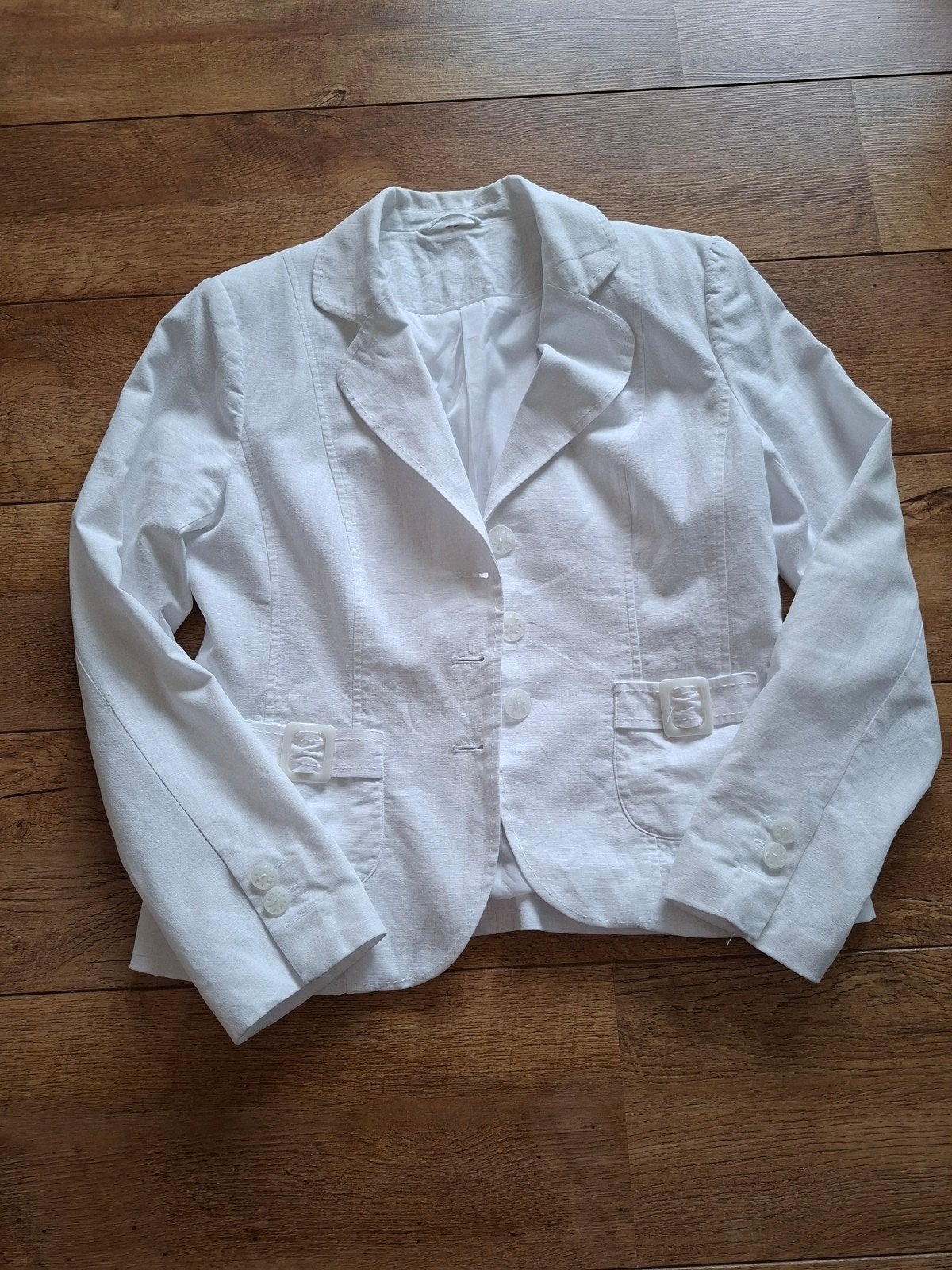 Blazer, Kleding | Dames, Maat 38/40 (M), Wit, Ophalen of Verzenden, Geen merk