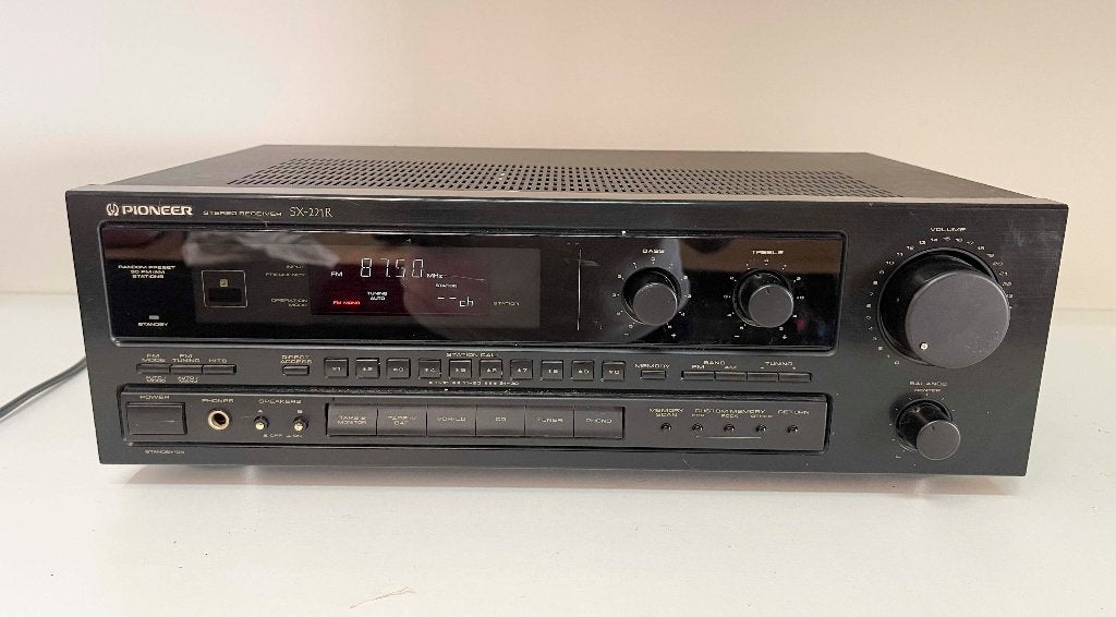 Pioneer SX-221R vintage stereo receiver, Audio, Tv en Foto, N, Ophalen of Verzenden, 60 tot 120 watt, Pioneer