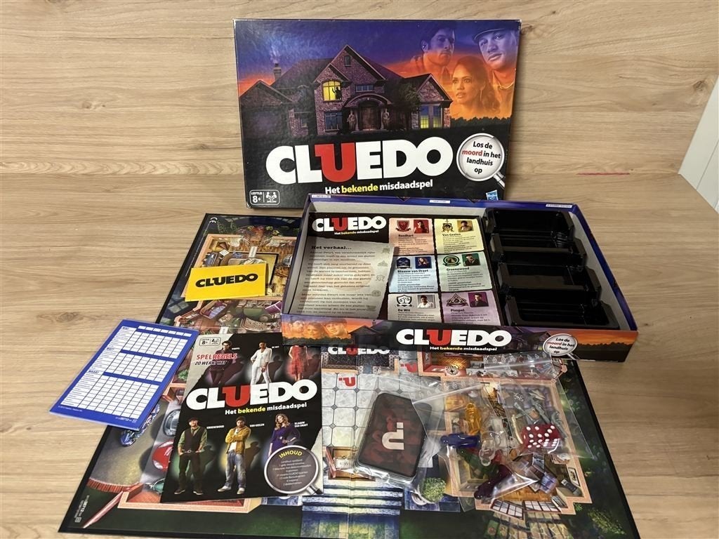cluedo het bekende misdaadspel [4151]