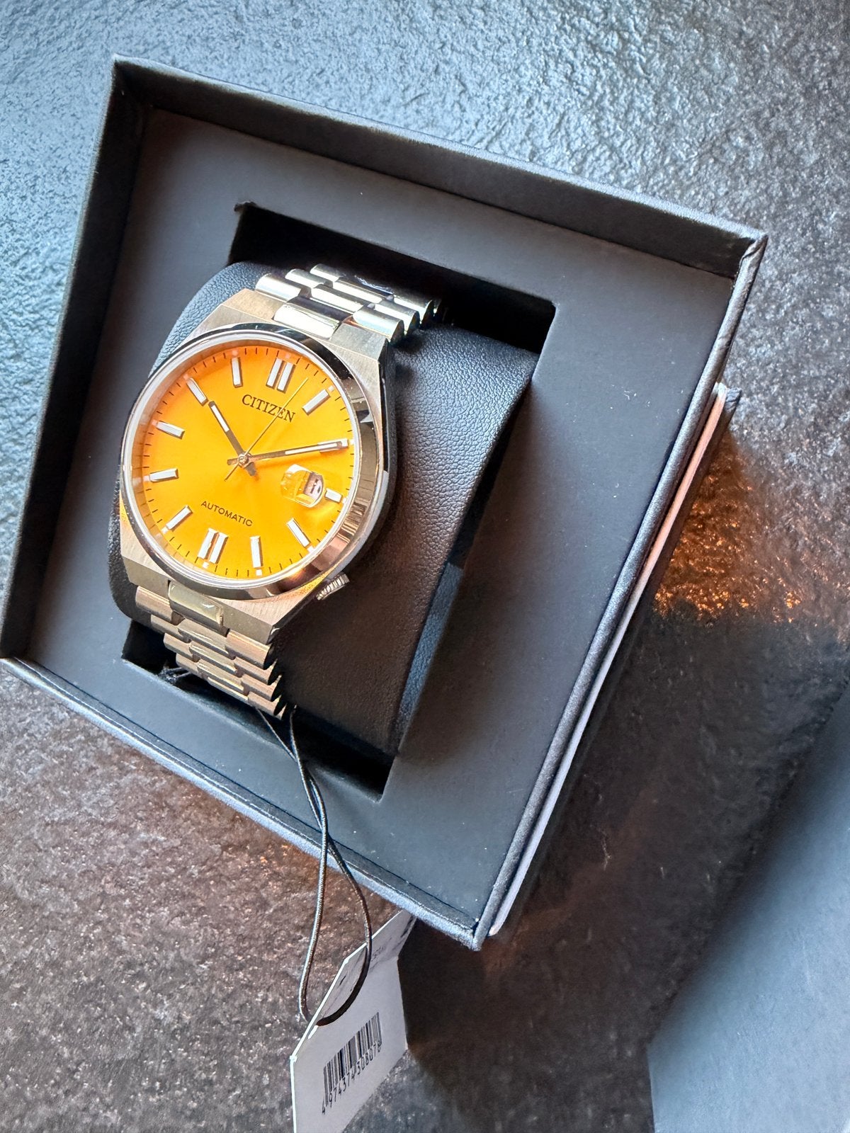 Citizen Tsuyosa  NJ0150-81Z  Automatic Geel, Staal, Staal, Polshorloge, Nieuw