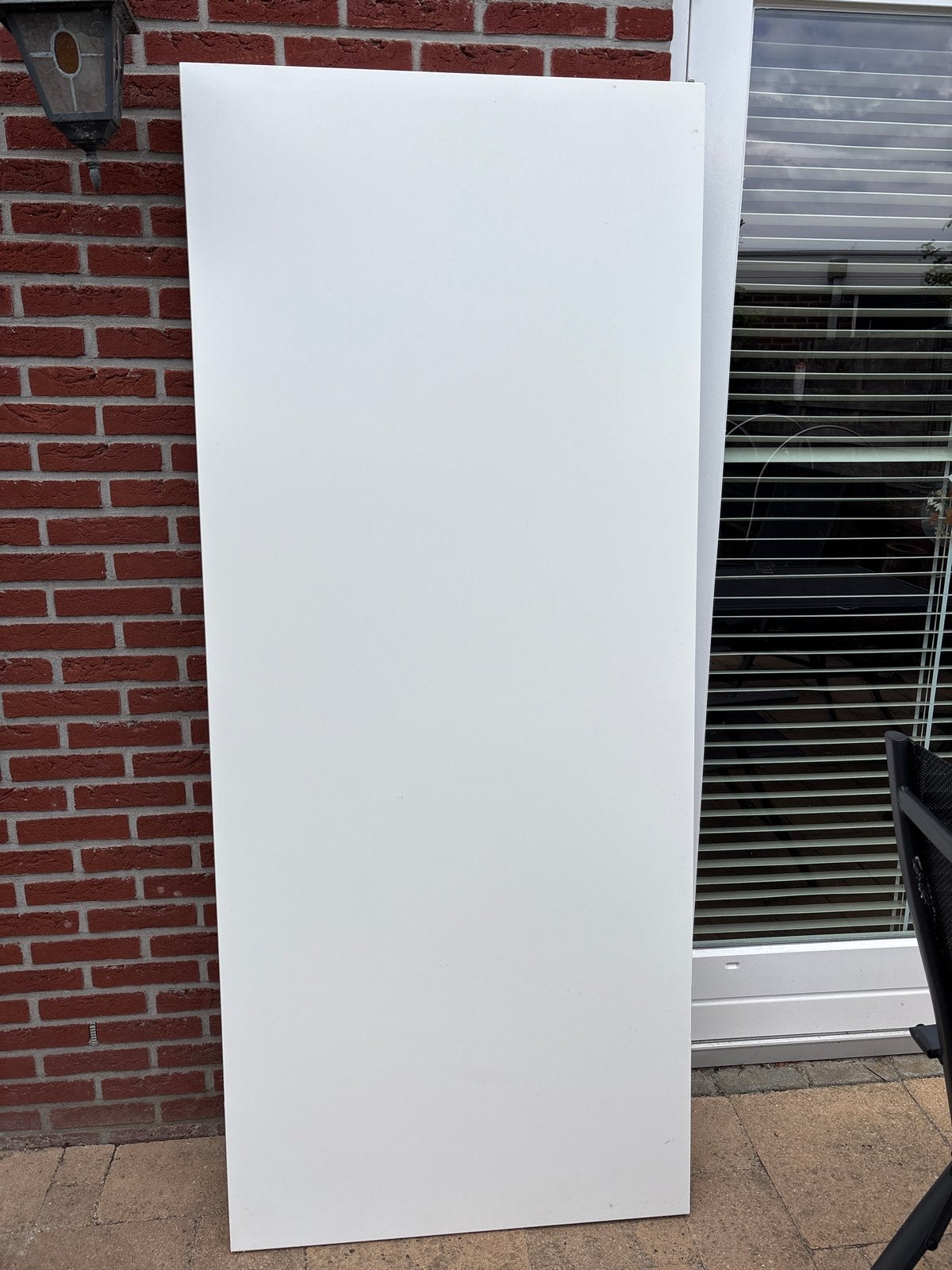 Witte binnendeur, zo goed als nieuw, Doe-het-zelf en Verbouw, Ophalen, 80 tot 100 cm, Binnendeur, Zo goed als nieuw
