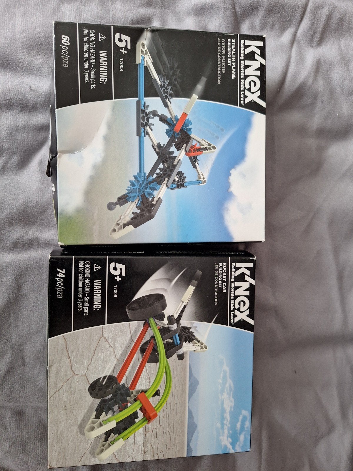 K'nex Stealth Plane & Rocket Car - Nieuw in doos, Ophalen of Verzenden, Nieuw, K'nex