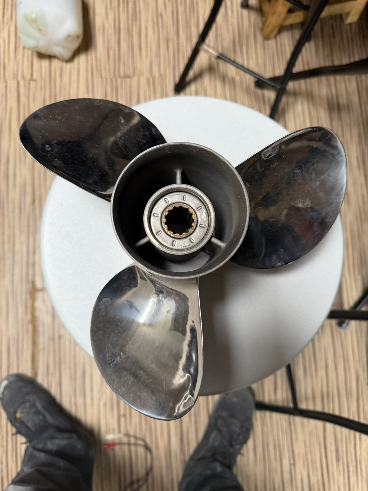 Propellers schroef 13 spiline voor yamaha of mercury, Ophalen of Verzenden, Nieuw, Motor en Techniek, Motorboot
