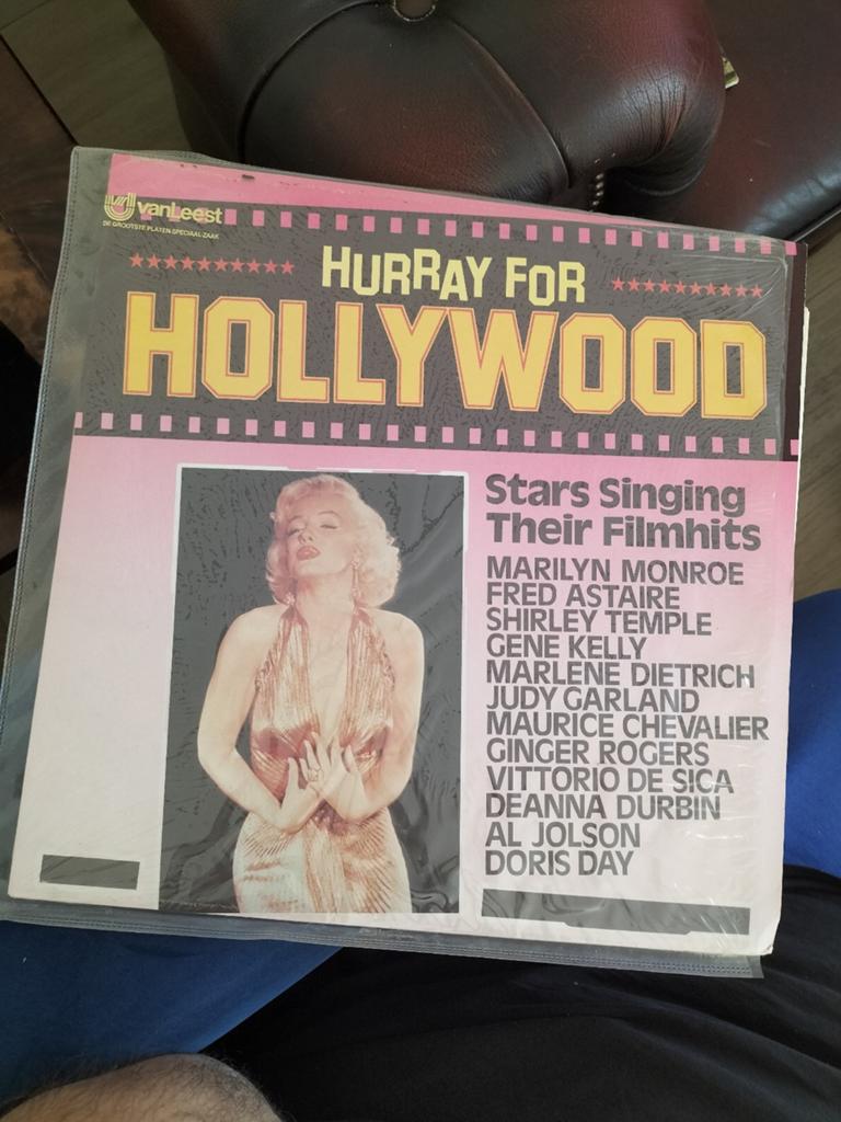 Hurray for Hollywood - Stars Singing Their Filmhits LP, Verzenden, 1970 - 1979, Gebruikt, 12 inch
