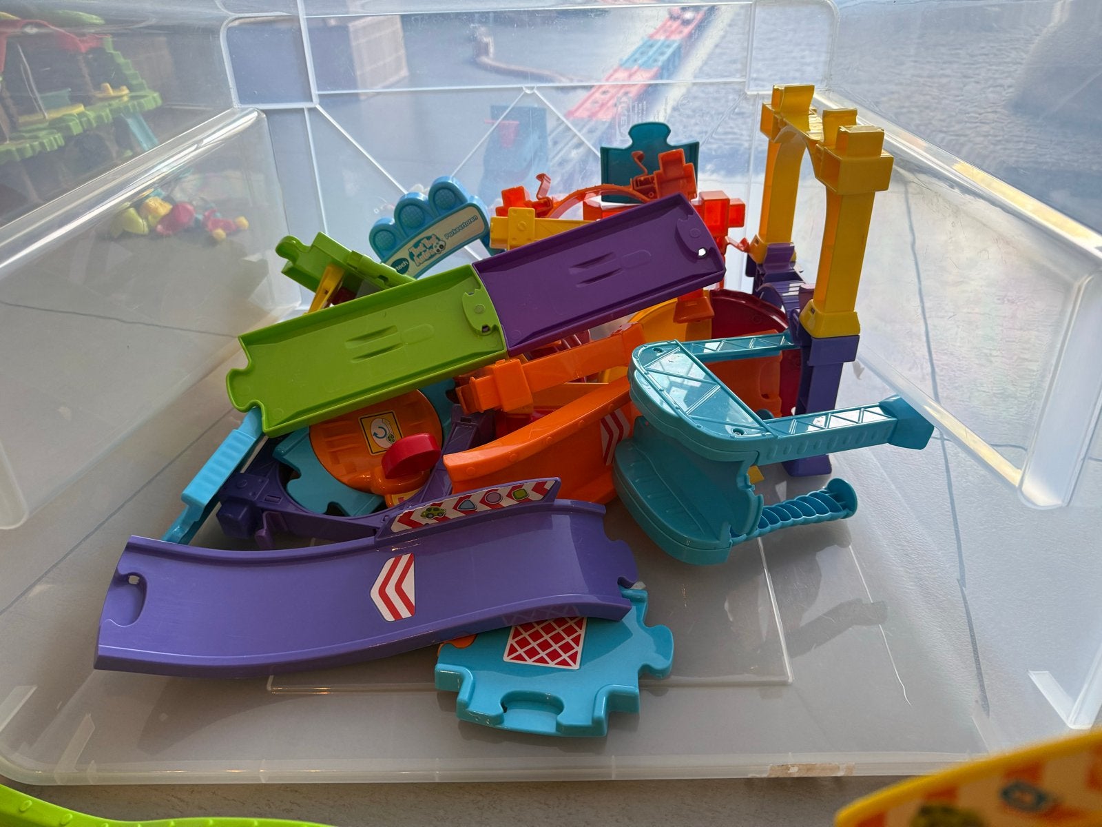 VTech Toet Toet Auto's Garage en Racebaan Onderdelen, Overige merken, Zelf te bouwen, Ophalen of Verzenden, Overige aandrijving