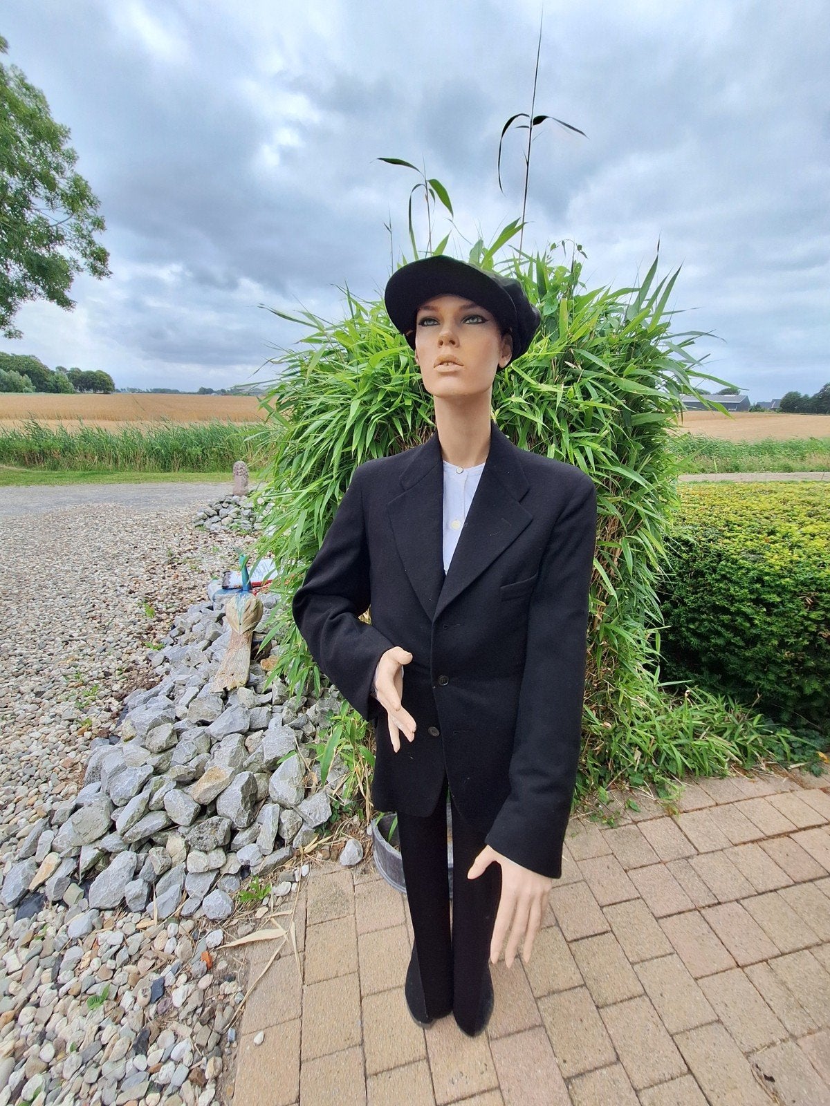 Vintage Mannequin Paspop met Kleding - Winkel/Mancave, Ophalen, Gebruikt, Overige typen