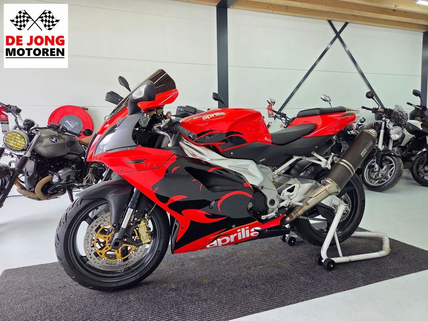 SCHITTERENDE APRILIA RSV 1000 R 2015 TOPSTAAT!  | HD-VIDEO!!, 2 cilinders, Motorrijbewijs A, Bedrijf, Onbekend