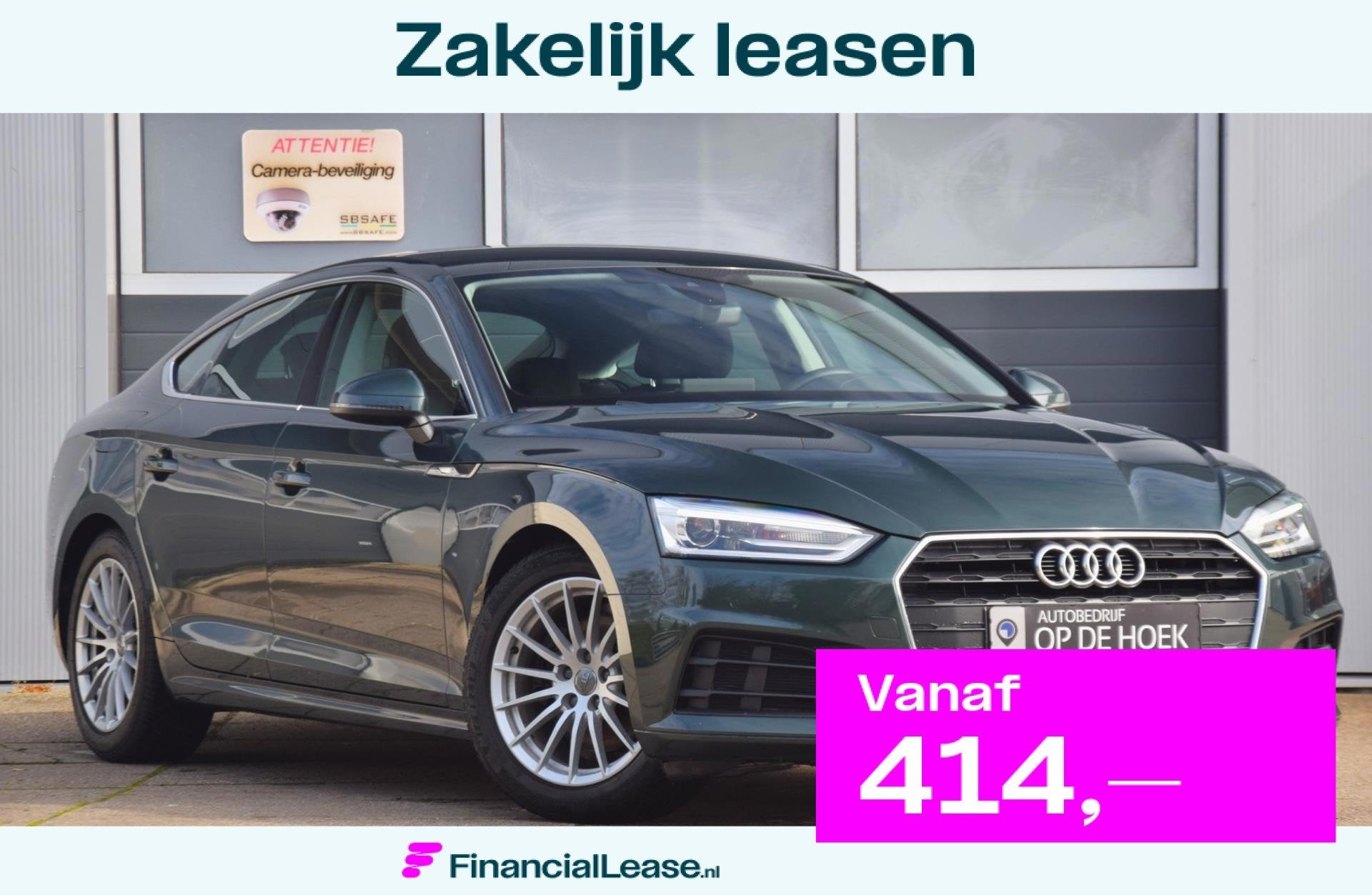 Audi A5 Sportback 2.0 TFSI MHEV 35TFSI, Stof, Gebruikt, 4 cilinders, Bedrijf