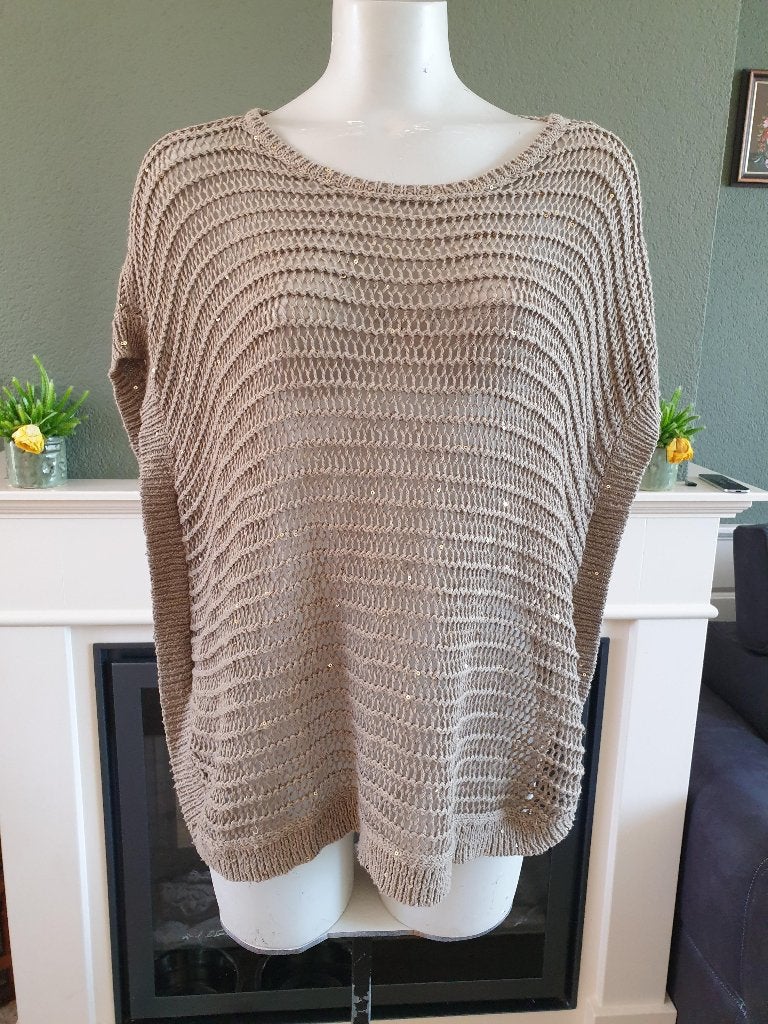 Claudia Strater mooie nette beige trui 36 S, Kleding | Dames, Truien en Vesten, Verzenden, Beige, Zo goed als nieuw, Claudia Sträter
