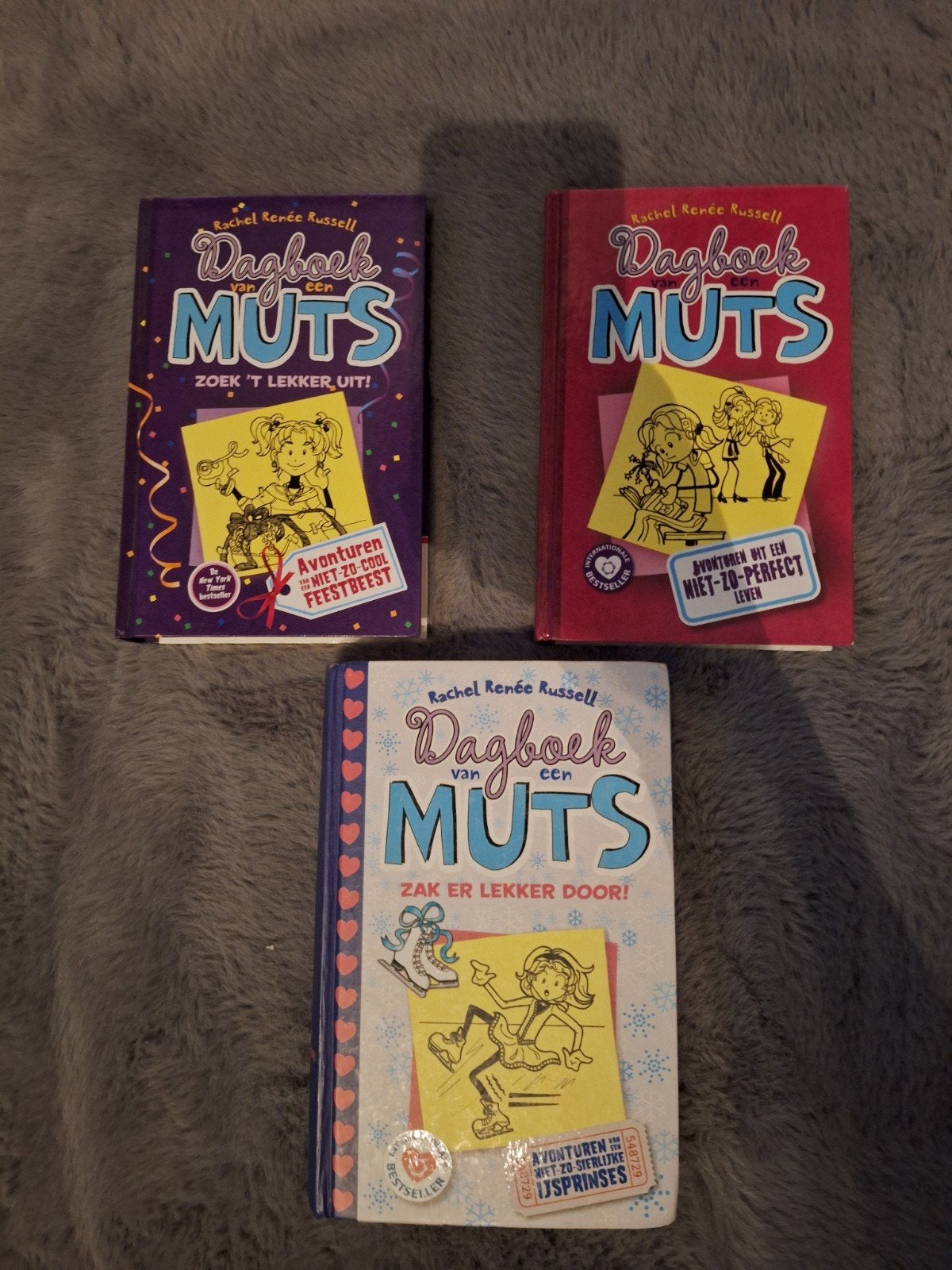 Dagboek van een Muts boeken - 3 delen, Boeken, Ophalen, Gelezen, Rachel Renée Russell, Fictie