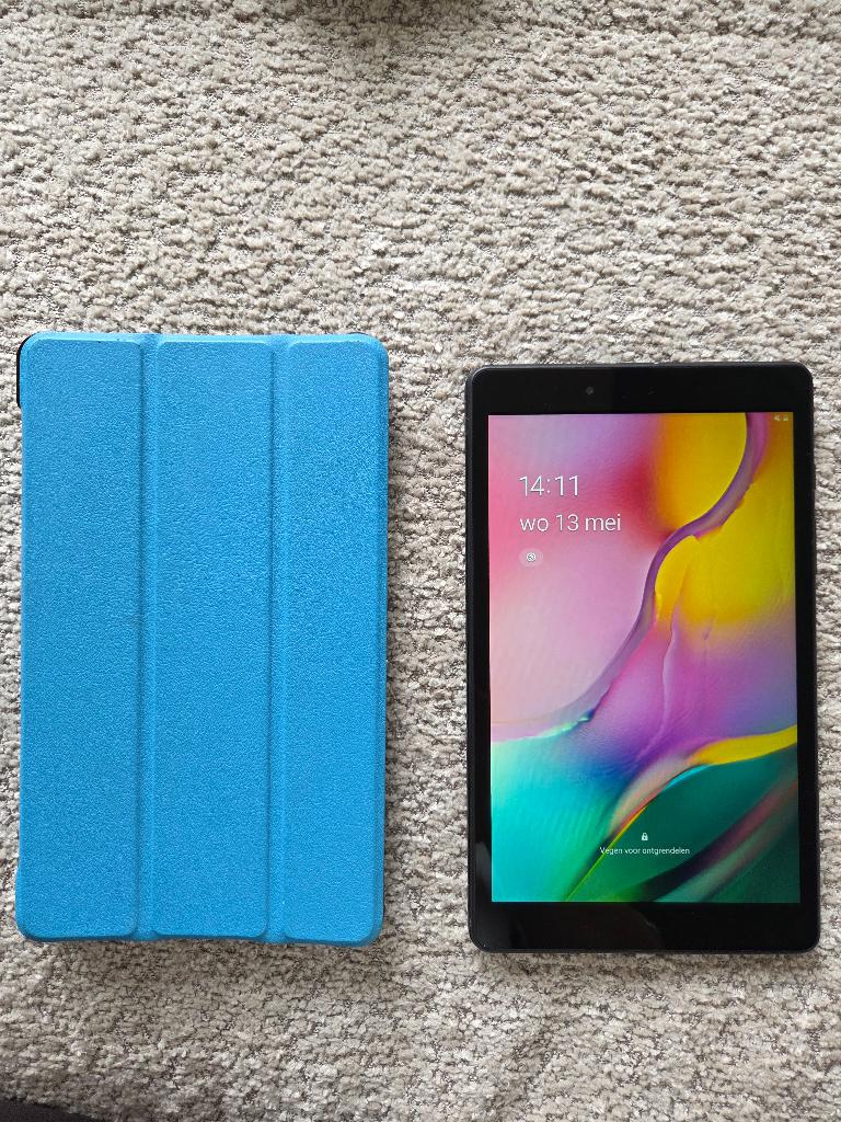 Samsung Galaxy Tab A 8 inch + hoesje, Computers en Software, Android Tablets, Sm-t290, Gebruikt, 8 inch, Ophalen of Verzenden