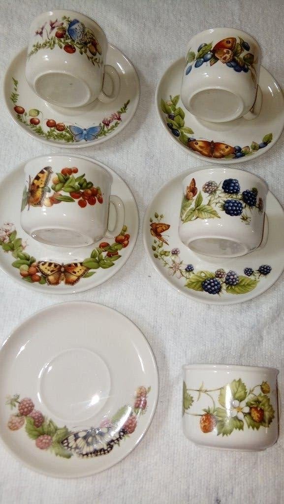 servies onderdelen bosvruchten Marjolein Bastin, Overige materialen, Gebruikt, Overige typen, Ophalen of Verzenden