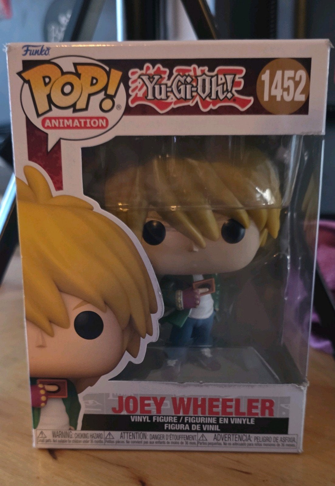 Funko Pop! Yu-Gi-Oh! Joey Wheeler #1452, Ophalen of Verzenden, Zo goed als nieuw