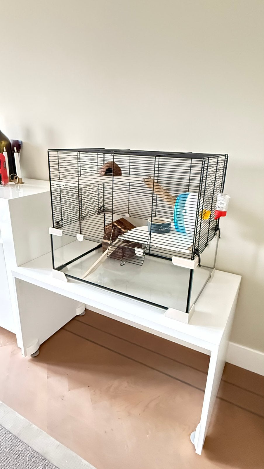 Hamsterkooi (kleine knaagdieren), Dieren en Toebehoren, Kooi, Gebruikt, Minder dan 75 cm, Hamster