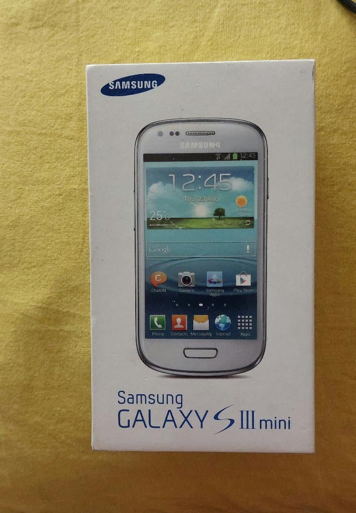 Samsung S3 mini Mobiel, Telecommunicatie, Mobiele telefoons | Samsung, Ophalen, Gebruikt, Zwart, 3 tot 6 megapixel