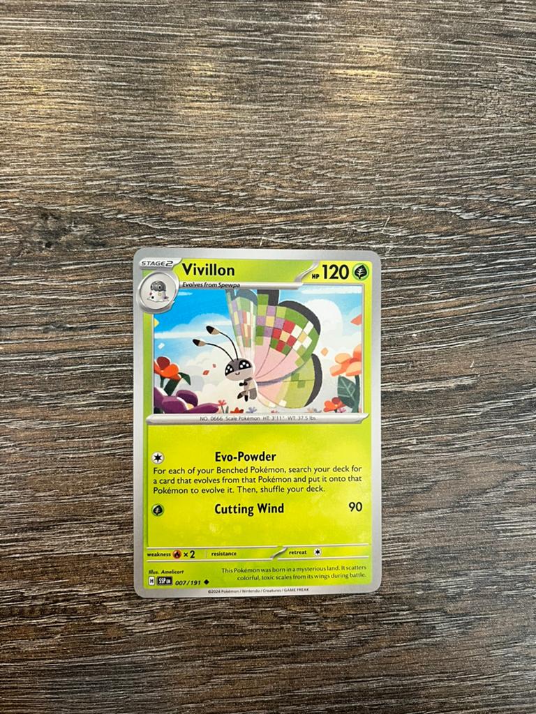 Vivillon SSP 007/191, Ophalen of Verzenden, Zo goed als nieuw