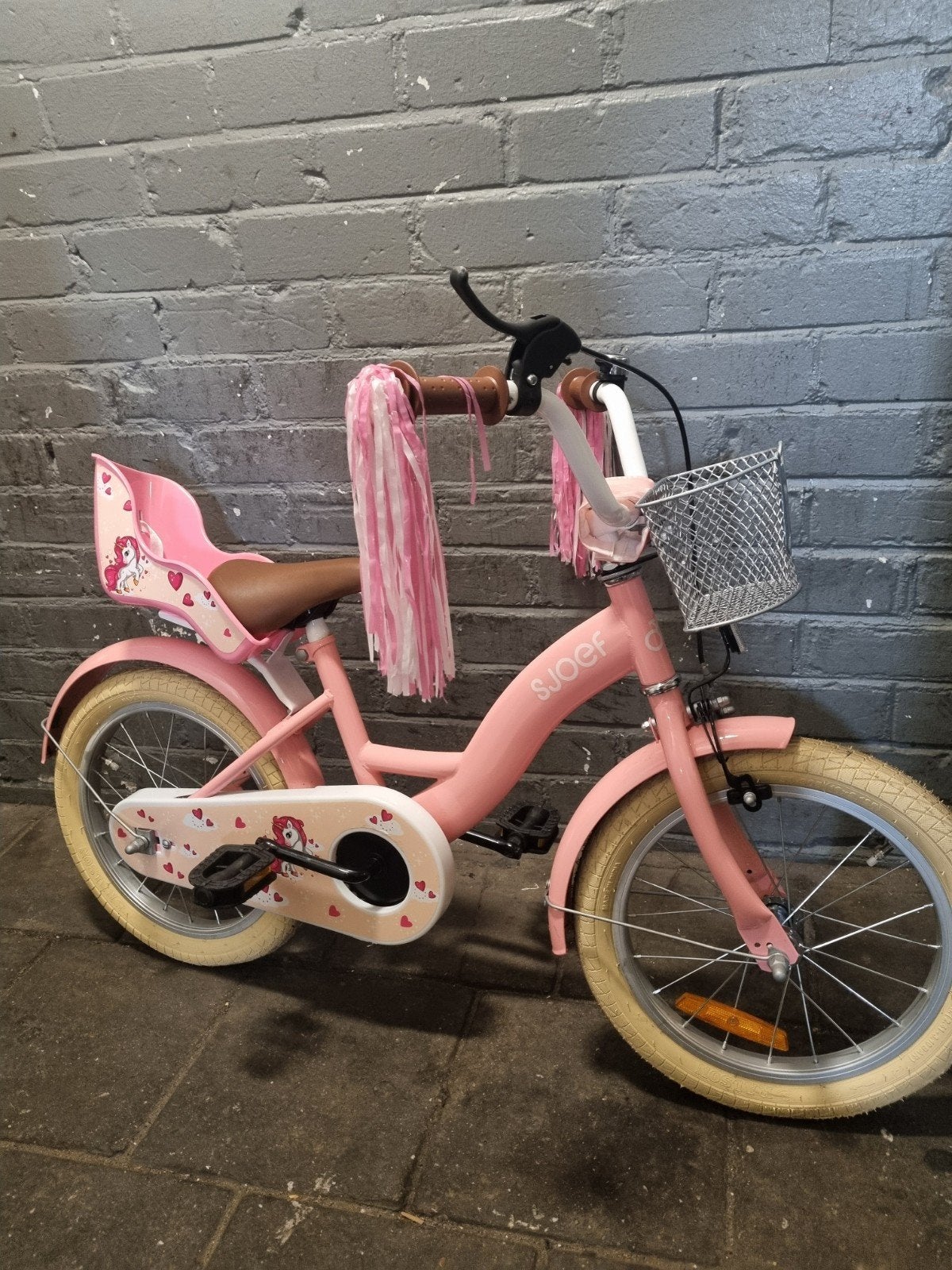 mooi kinderfiets, Ophalen of Verzenden, Zo goed als nieuw, Minder dan 16 inch