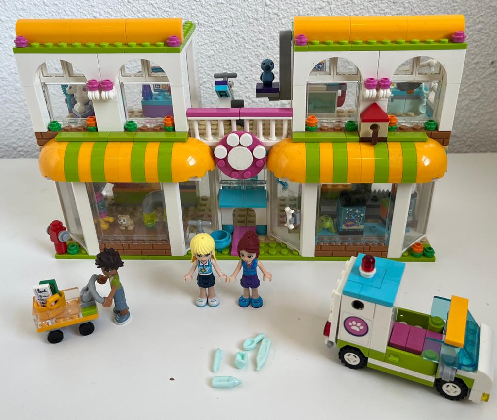 Lego Friends 41345, Heartlake City, huisdierencentrum., Gebruikt, Lego, Compleet, Friends