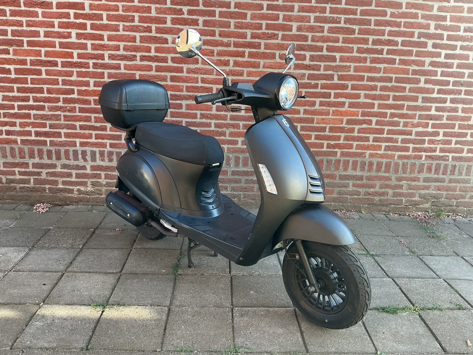 Grijze BTC Riva II | 2019 | 8579KM, Fietsen en Brommers, Scooters | Overige merken, Ophalen, Gebruikt, Benzine, 50 cc