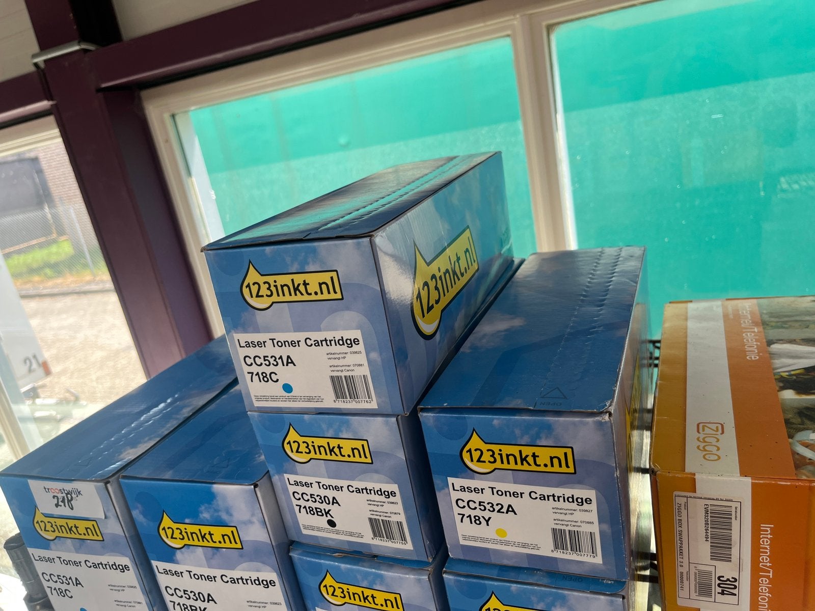 Nieuwe 123 inkt patronen vervangt canon patronen, Ophalen of Verzenden, Zo goed als nieuw