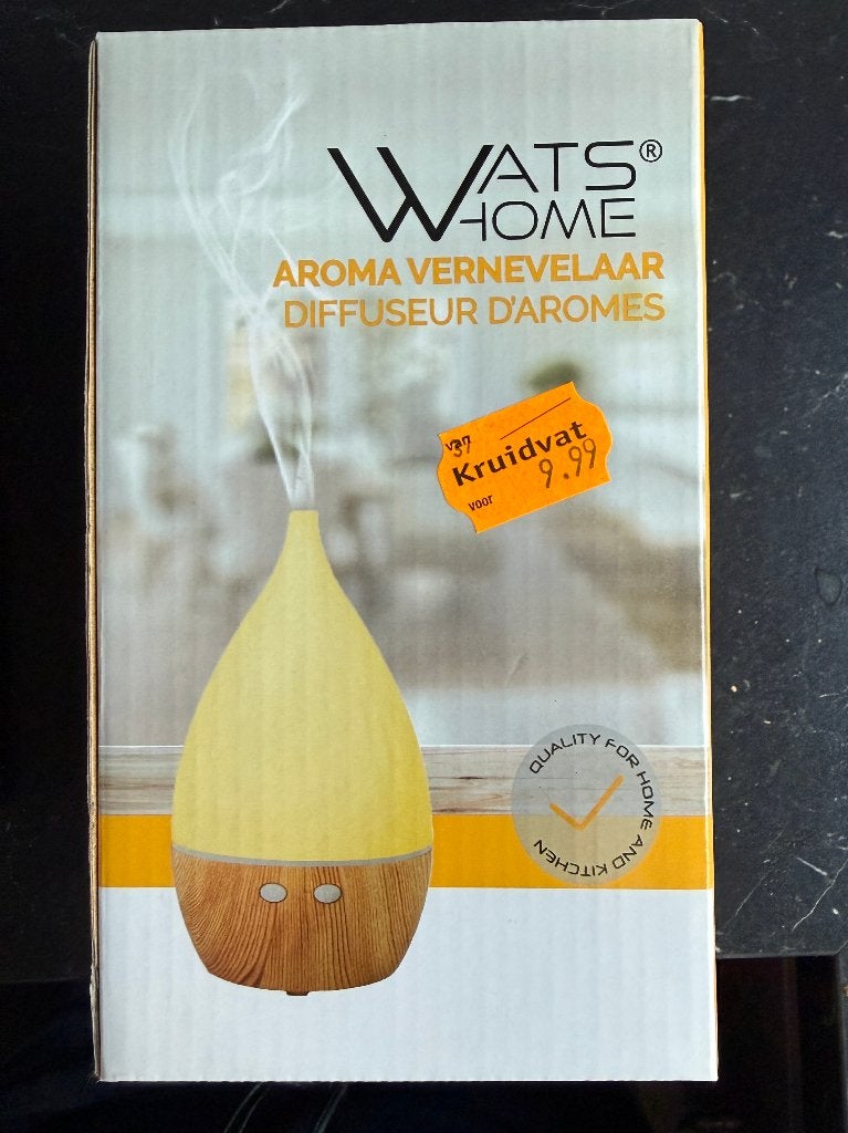 Aroma vernevelaar, Huis en Inrichting, Ophalen of Verzenden, Zo goed als nieuw