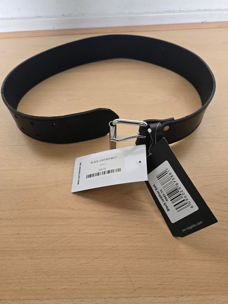 Mr. Riegillio leren riem 75cm, Verzenden, Nieuw, Mr. Riegillio